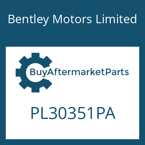 PL30351PA Bentley Motors Limited ABTRIEBSFLANSCH