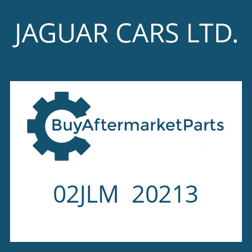 02JLM 20213 JAGUAR CARS LTD. RETAINING CLAMP