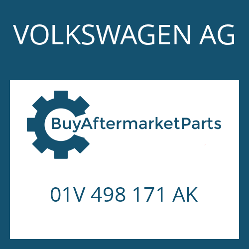 01V 498 171 AK VOLKSWAGEN AG HELICAL GEAR