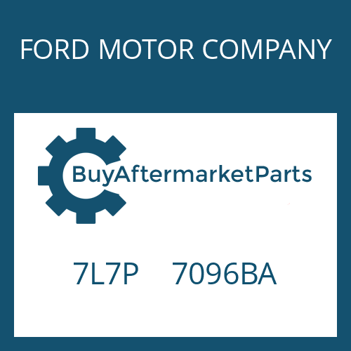 7L7P 7096BA FORD MOTOR COMPANY OUTPUT SHAFT