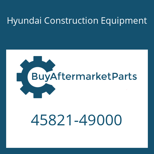 45821-49000 Hyundai Construction Equipment ABTRIEBSFLANSCH