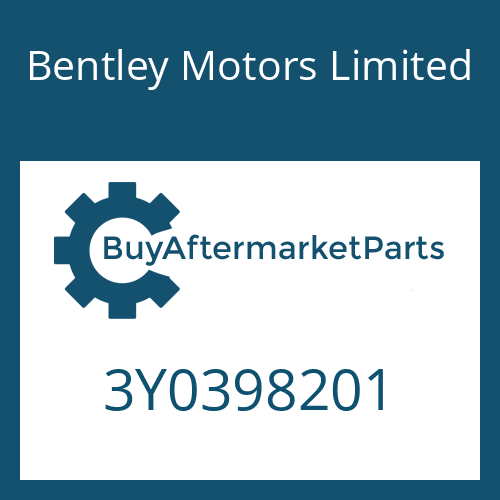 3Y0398201 Bentley Motors Limited EMERGENCY RELEASE