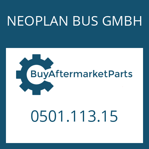 0501.113.15 NEOPLAN BUS GMBH SUPPORT PLATE