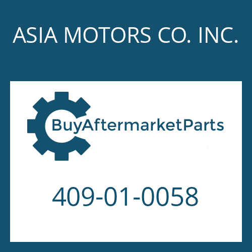 409-01-0058 ASIA MOTORS CO. INC. SWIVEL SCREW