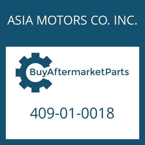 409-01-0018 ASIA MOTORS CO. INC. CLUTCH BODY