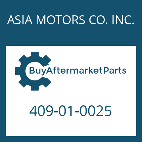 409-01-0025 ASIA MOTORS CO. INC. LOCKING SHEET
