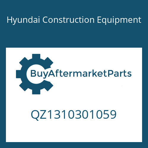 QZ1310301059 Hyundai Construction Equipment GASKET