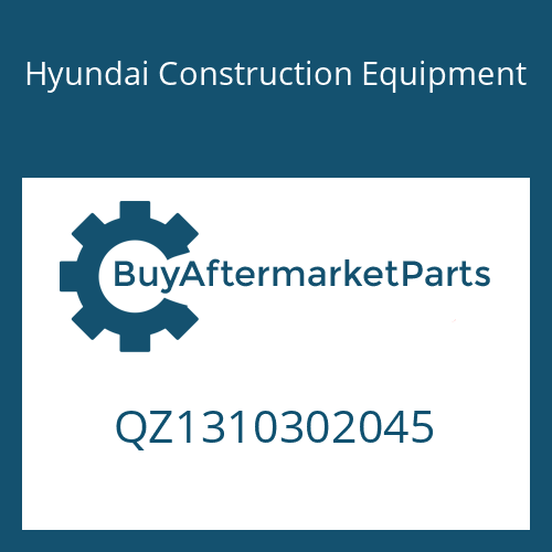 QZ1310302045 Hyundai Construction Equipment CLUTCH BODY