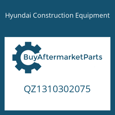 QZ1310302075 Hyundai Construction Equipment CONNECTION PLATE