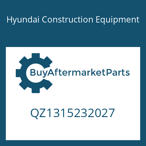 QZ1315232027 Hyundai Construction Equipment PLANET CARRIER