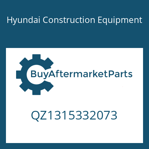 QZ1315332073 Hyundai Construction Equipment PRESSURE PLATE