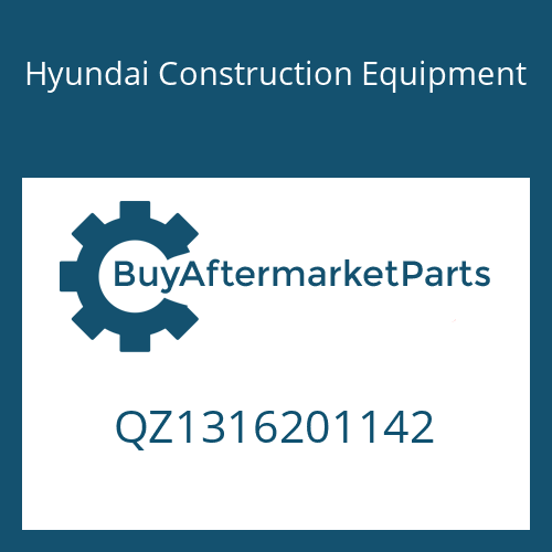 QZ1316201142 Hyundai Construction Equipment CLUTCH HOUSING