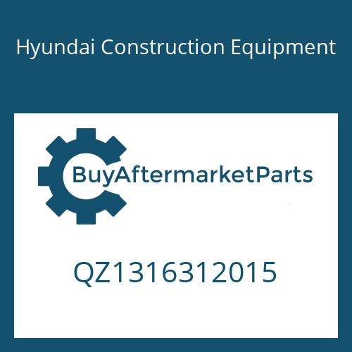 QZ1316312015 Hyundai Construction Equipment CYLINDER