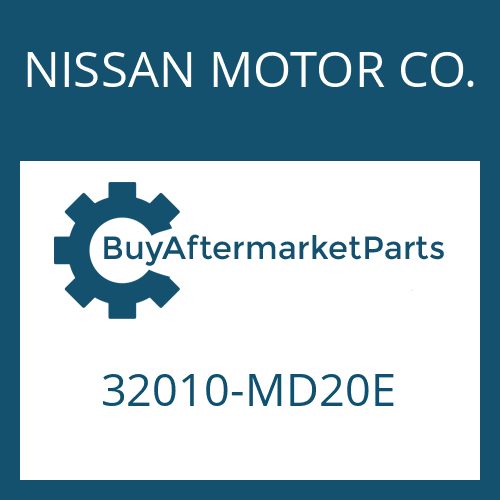 32010-MD20E NISSAN MOTOR CO. 6 AS 420 V