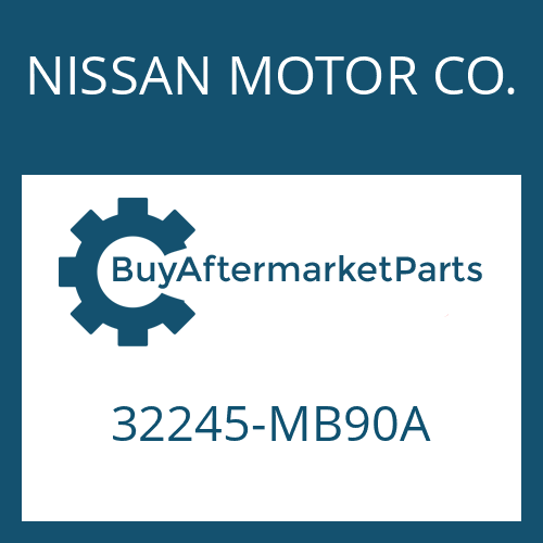 32245-MB90A NISSAN MOTOR CO. HELICAL GEAR