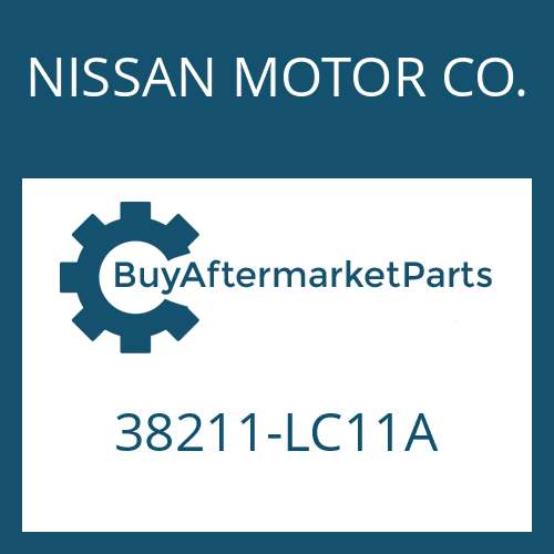 38211-LC11A NISSAN MOTOR CO. OUTPUT FLANGE