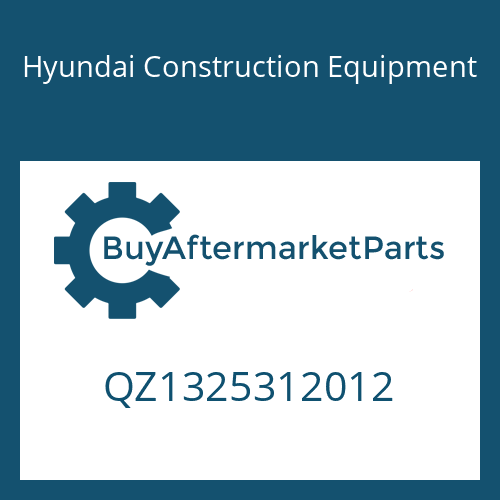 QZ1325312012 Hyundai Construction Equipment CYLINDER