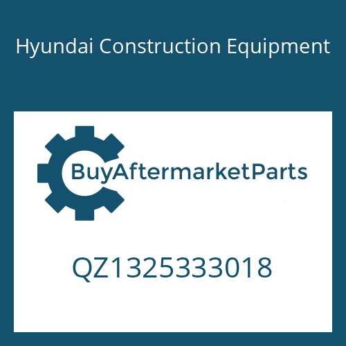 QZ1325333018 Hyundai Construction Equipment SLIDING SLEEVE