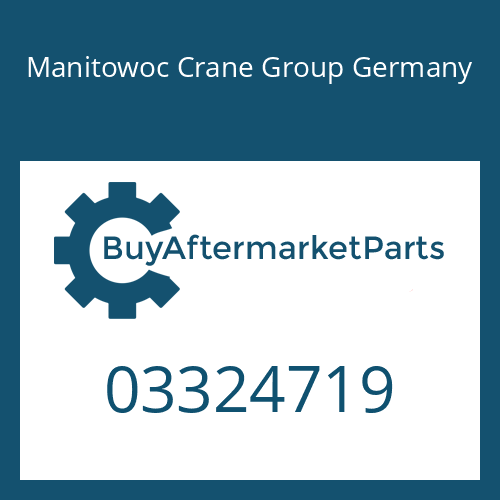 03324719 Manitowoc Crane Group Germany BREATHER
