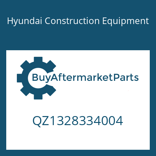 QZ1328334004 Hyundai Construction Equipment SLIDING PAD