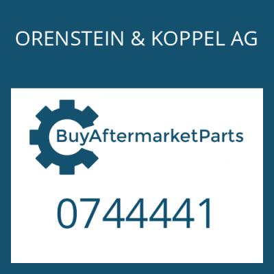 0744441 ORENSTEIN & KOPPEL AG HOUSING COVER