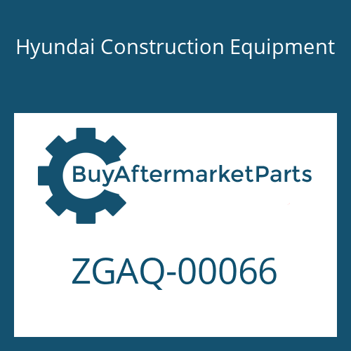 ZGAQ-00066 Hyundai Construction Equipment DISC-STEEL 3.9