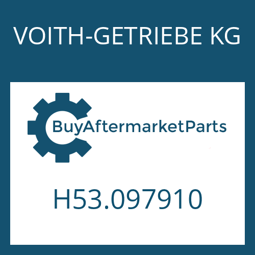 H53.097910 VOITH-GETRIEBE KG LOCKING PLATE