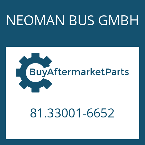 81.33001-6652 NEOMAN BUS GMBH 6 HP 502 C