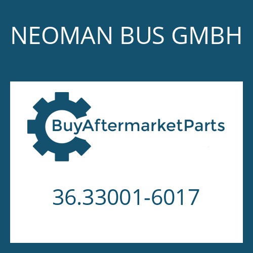 36.33001-6017 NEOMAN BUS GMBH 6 AP 2000 B