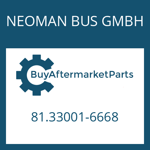 81.33001-6668 NEOMAN BUS GMBH 6 HP 504 C