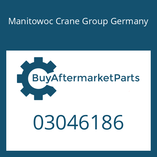 03046186 Manitowoc Crane Group Germany INPUT FLANGE