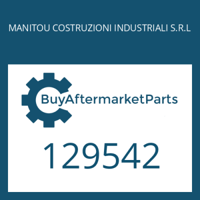 129542 MANITOU COSTRUZIONI INDUSTRIALI S.R.L ADJUSTING NUT