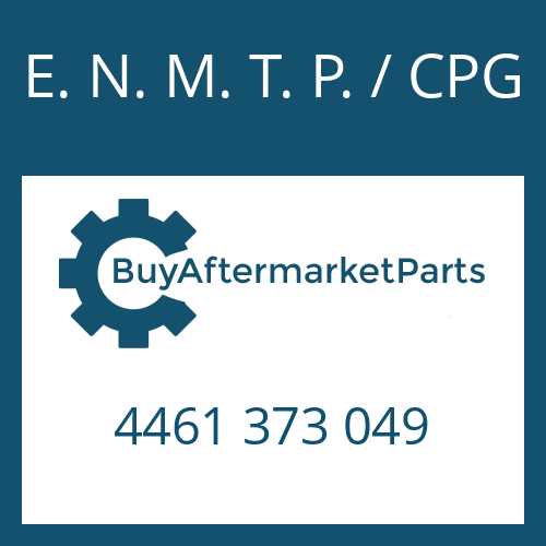 4461 373 049 E. N. M. T. P. / CPG DIFFERENTIAL AXLE