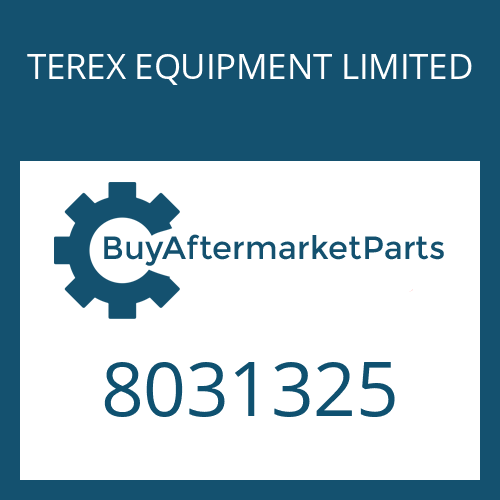 8031325 TEREX EQUIPMENT LIMITED HUB CARRIER