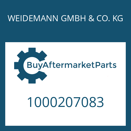 1000207083 WEIDEMANN GMBH & CO. KG MT-L 3015