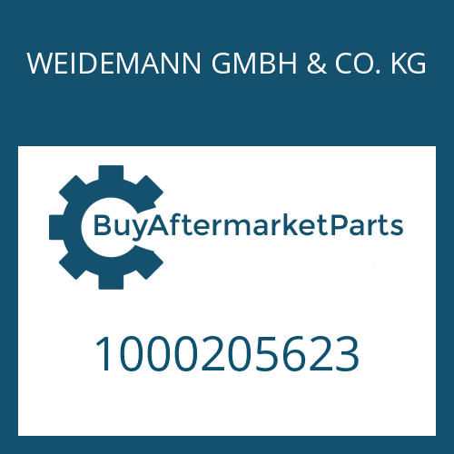 1000205623 WEIDEMANN GMBH & CO. KG AXLE CASING