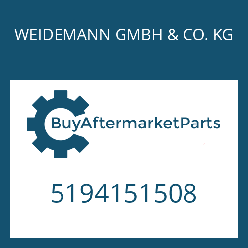 5194151508 WEIDEMANN GMBH & CO. KG WHEEL STUD