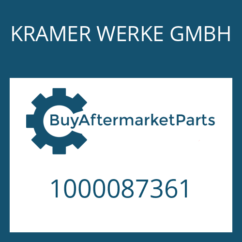 1000087361 KRAMER WERKE GMBH PLANET CARRIER