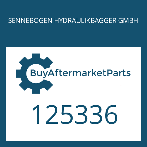 125336 SENNEBOGEN HYDRAULIKBAGGER GMBH STEERING CYLINDER