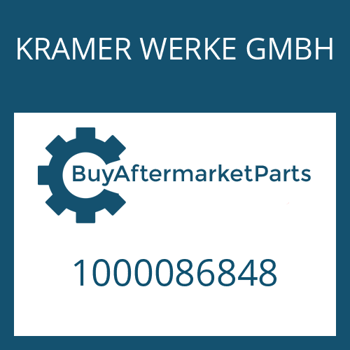 1000086848 KRAMER WERKE GMBH SLIDING SLEEVE