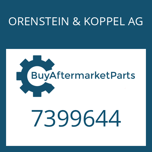 7399644 ORENSTEIN & KOPPEL AG SPEEDO CONN.PCE