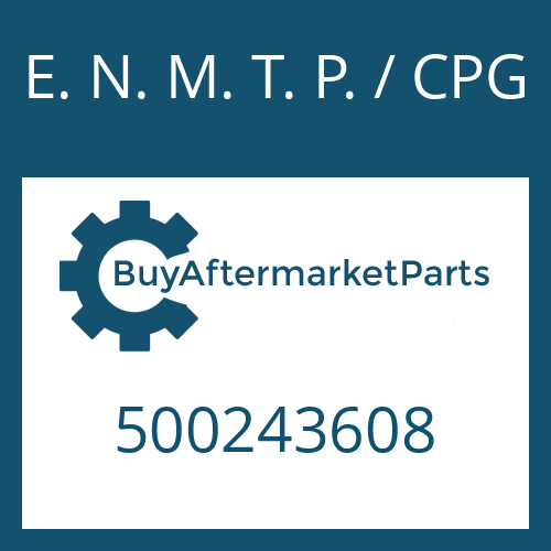 500243608 E. N. M. T. P. / CPG END SHIM