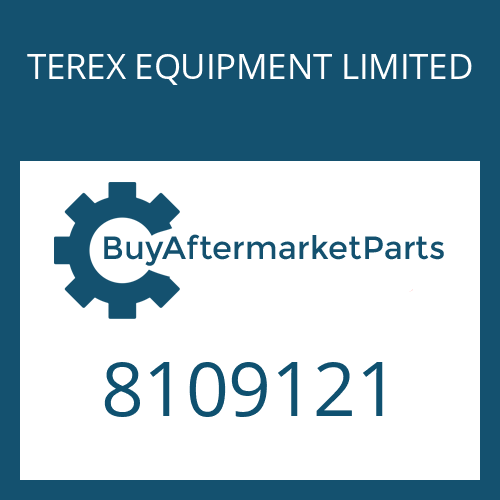 8109121 TEREX EQUIPMENT LIMITED OIL FEED FLANGE