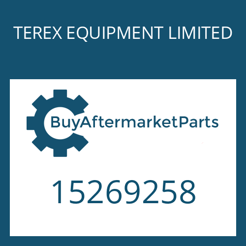 15269258 TEREX EQUIPMENT LIMITED HELICAL GEAR