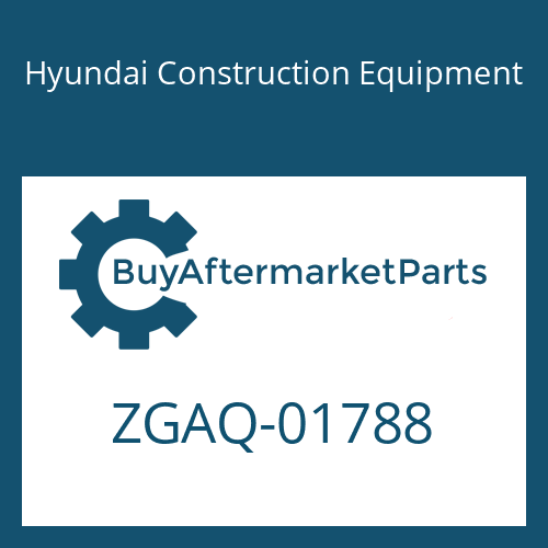 ZGAQ-01788 Hyundai Construction Equipment PIPE