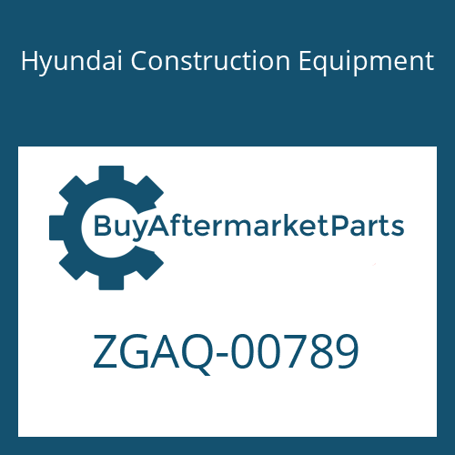 ZGAQ-00789 Hyundai Construction Equipment HOUSING-GEARBOX
