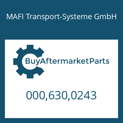 000,630,0243 MAFI Transport-Systeme GmbH 6 WG 211