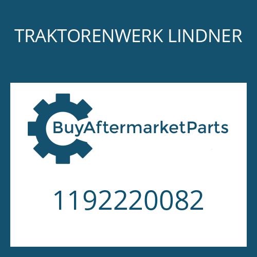 1192220082 TRAKTORENWERK LINDNER SLOTTED NUT