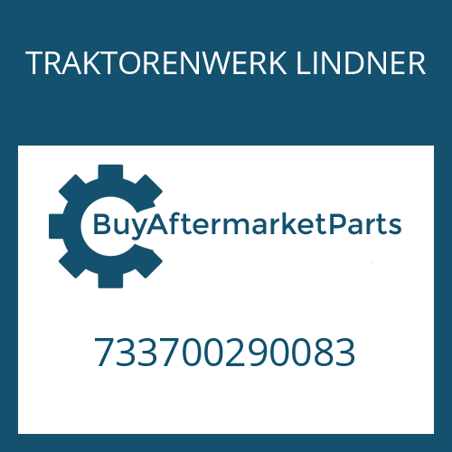 733700290083 TRAKTORENWERK LINDNER SHIM