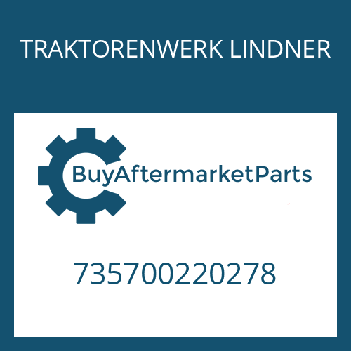 735700220278 TRAKTORENWERK LINDNER RING